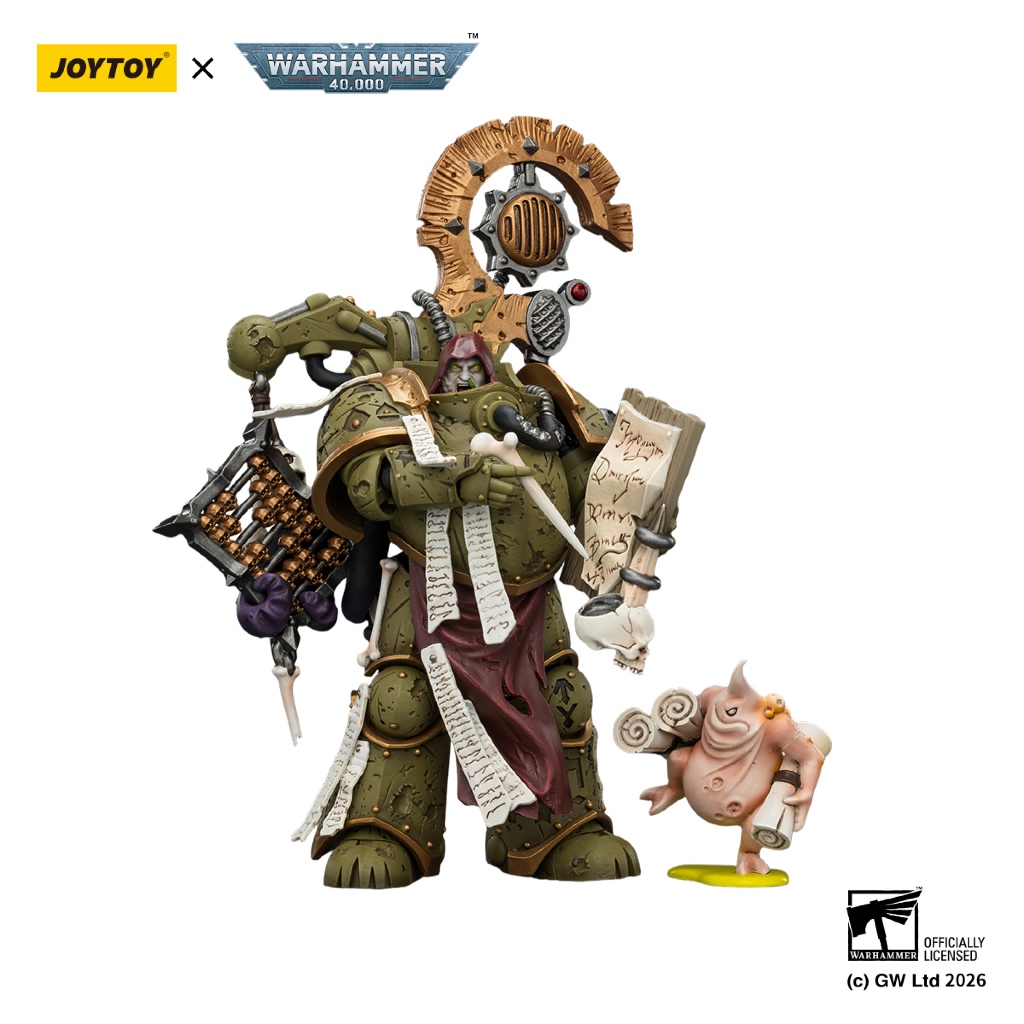 Death Guard Tallyman with Plasma Pistol - view 4