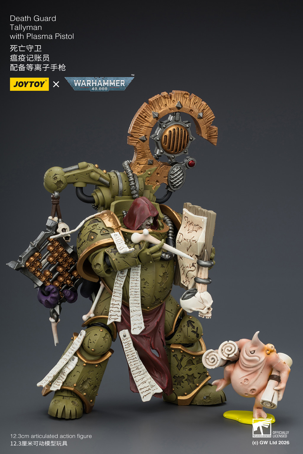 Death Guard Tallyman with Plasma Pistol - view 12