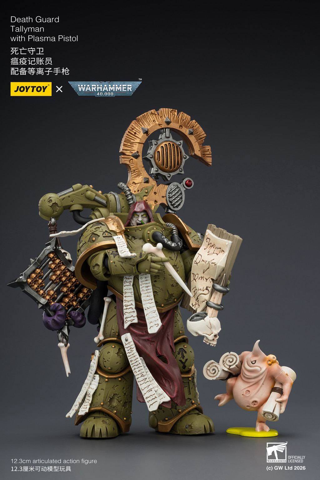 Death Guard Tallyman with Plasma Pistol - view 10