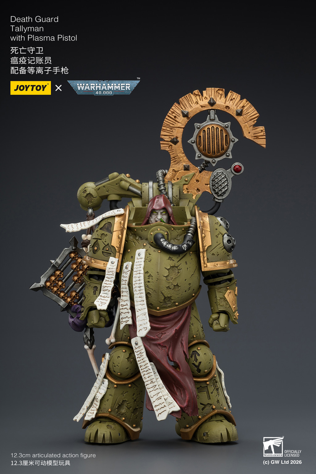 Death Guard Tallyman with Plasma Pistol - view 8