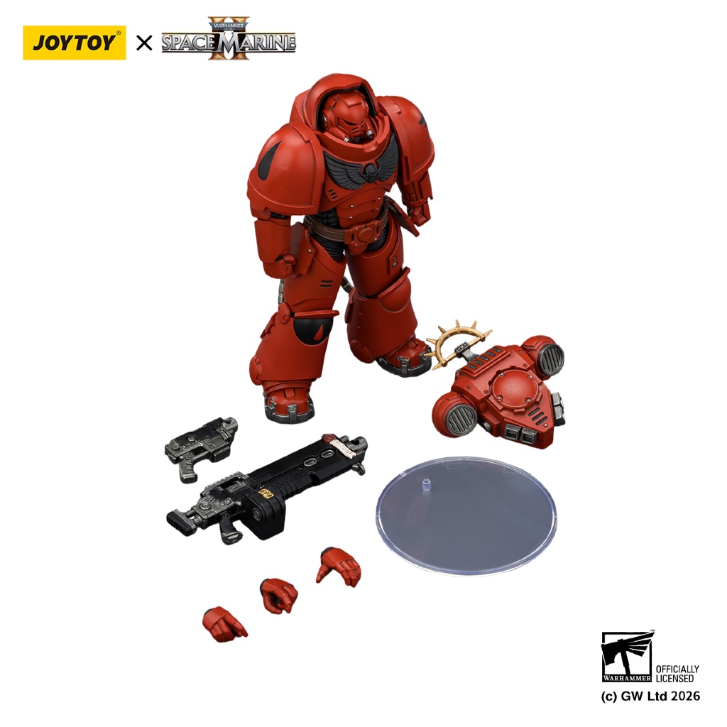 Game Edition Blood Angels Heavy Intercessor with Heavy Bolt Rifle and Bolt Pistol - view 6