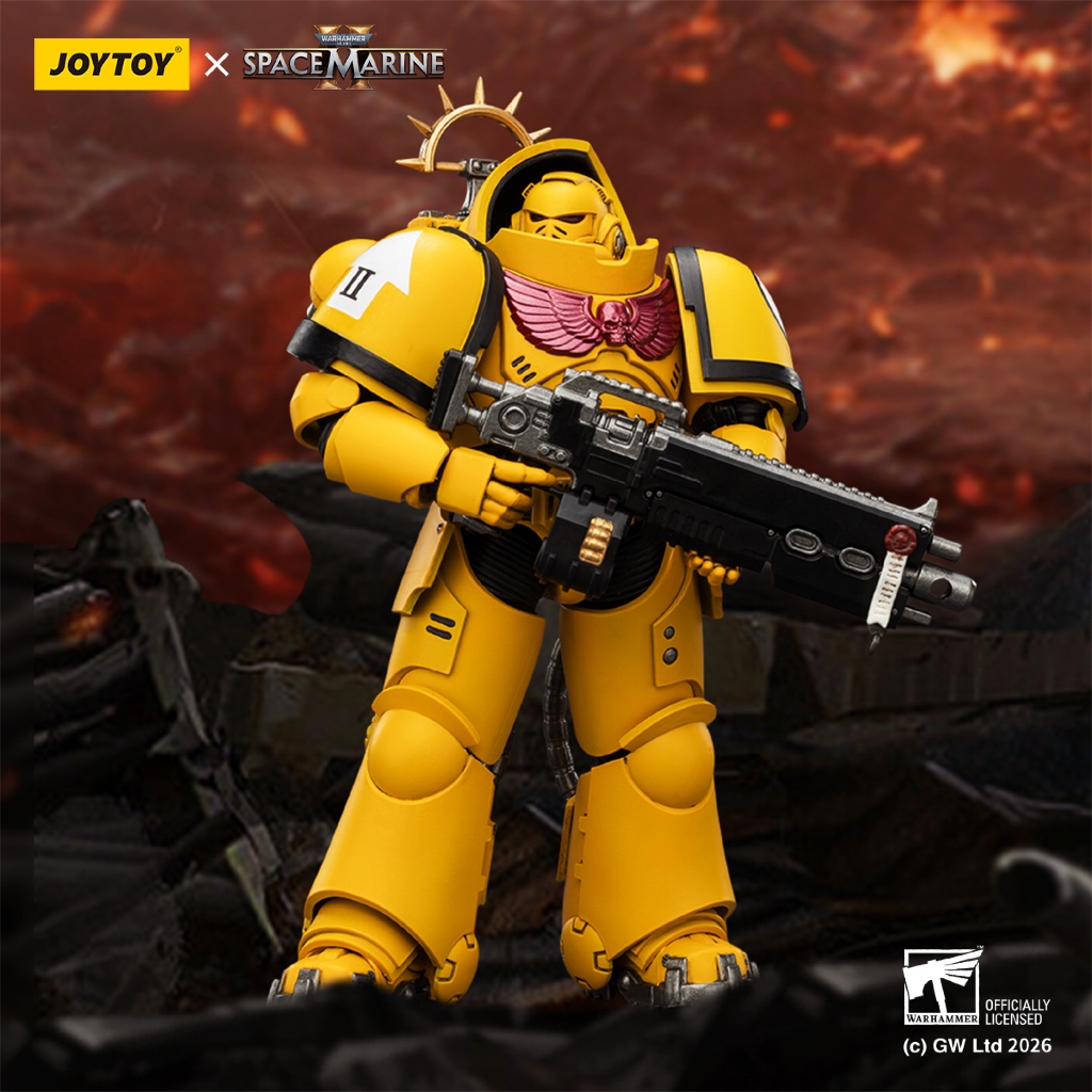 Game Edition Imperial Fists Heavy Intercessor with Heavy Bolt Rifle and Bolt Pistol - view 2