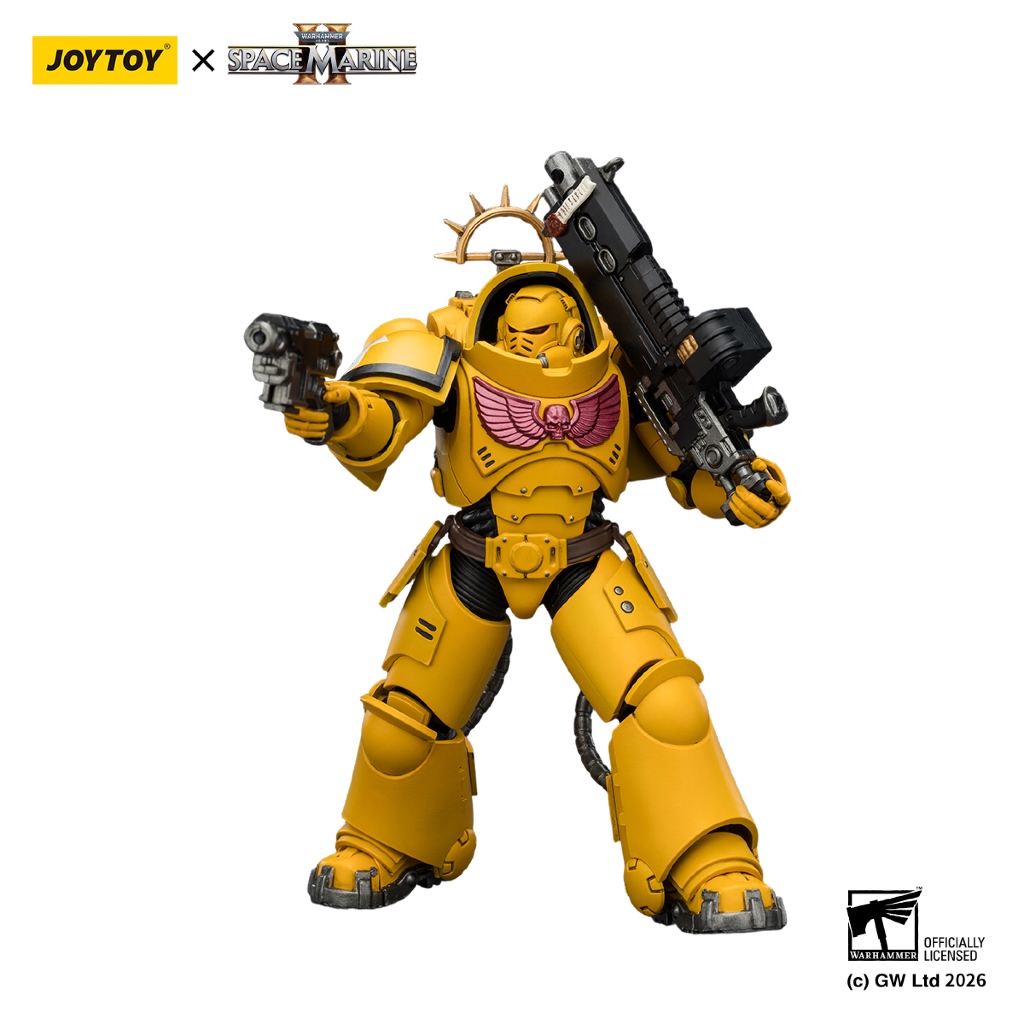 Game Edition Imperial Fists Heavy Intercessor with Heavy Bolt Rifle and Bolt Pistol - view 6