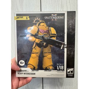 Game Edition  Imperial Fists Heavy Intercessor with Heavy Bolt Rifle and Bolt Pistol - Premium action figure - $0.00