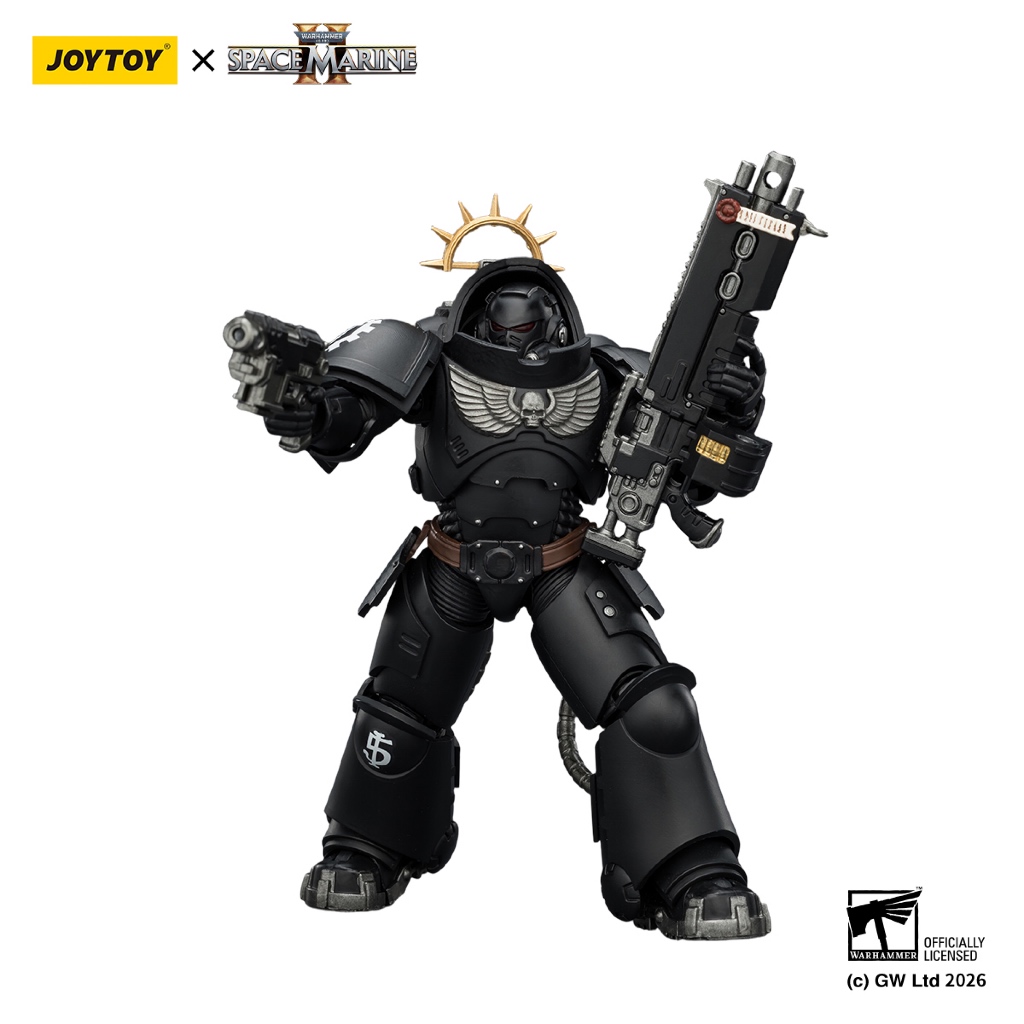 Game Edition Iron Hands Heavy Intercessor with Heavy Bolt Rifle and Bolt Pistol - view 5