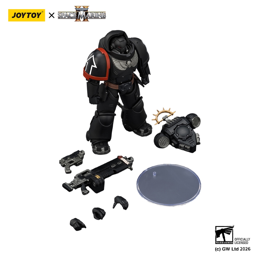 Game Edition Raven Guard Heavy Intercessor with Heavy Bolt Rifle and Bolt Pistol - view 6