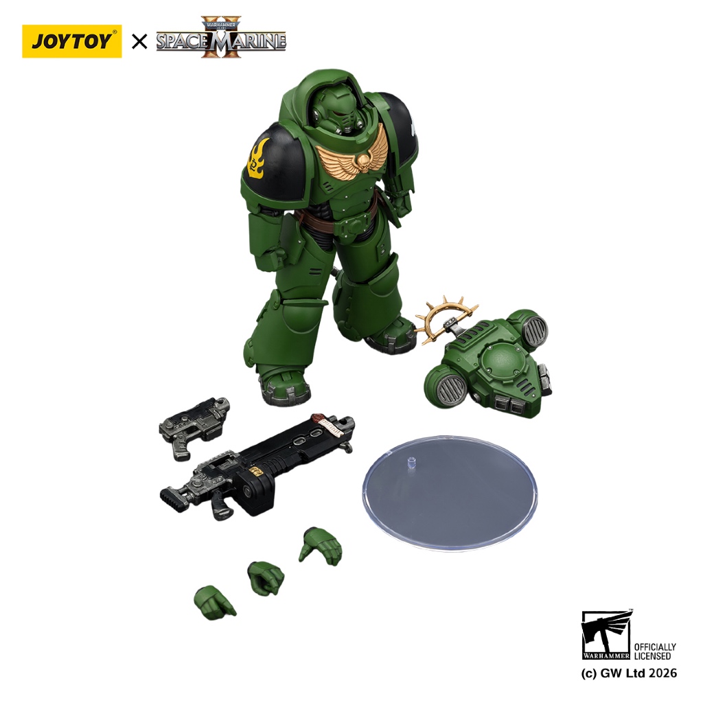 Game Edition Salamanders Heavy Intercessor with Heavy Bolt Rifle and Bolt Pistol - view 6