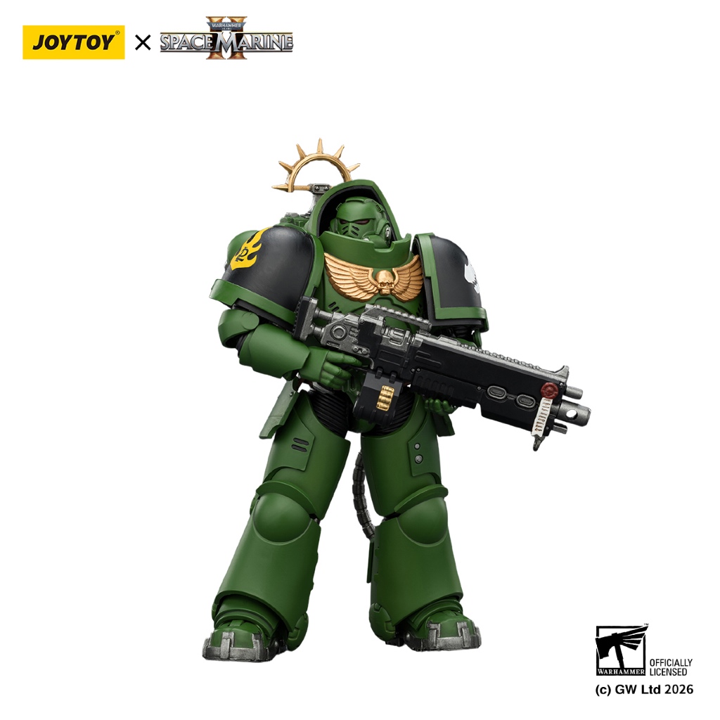 Game Edition Salamanders Heavy Intercessor with Heavy Bolt Rifle and Bolt Pistol - view 4