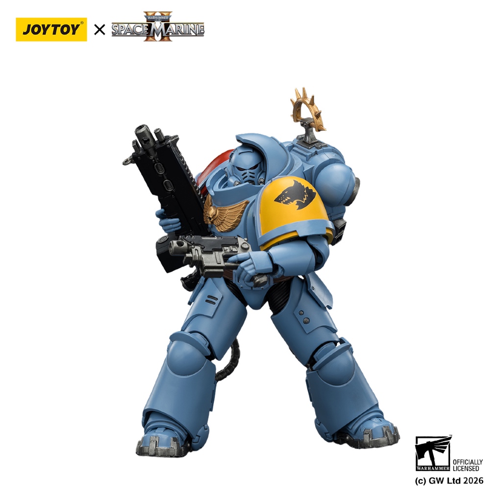 Game Edition Space Wolves Heavy Intercessor with Heavy Bolt Rifle and Bolt Pistol - view 5
