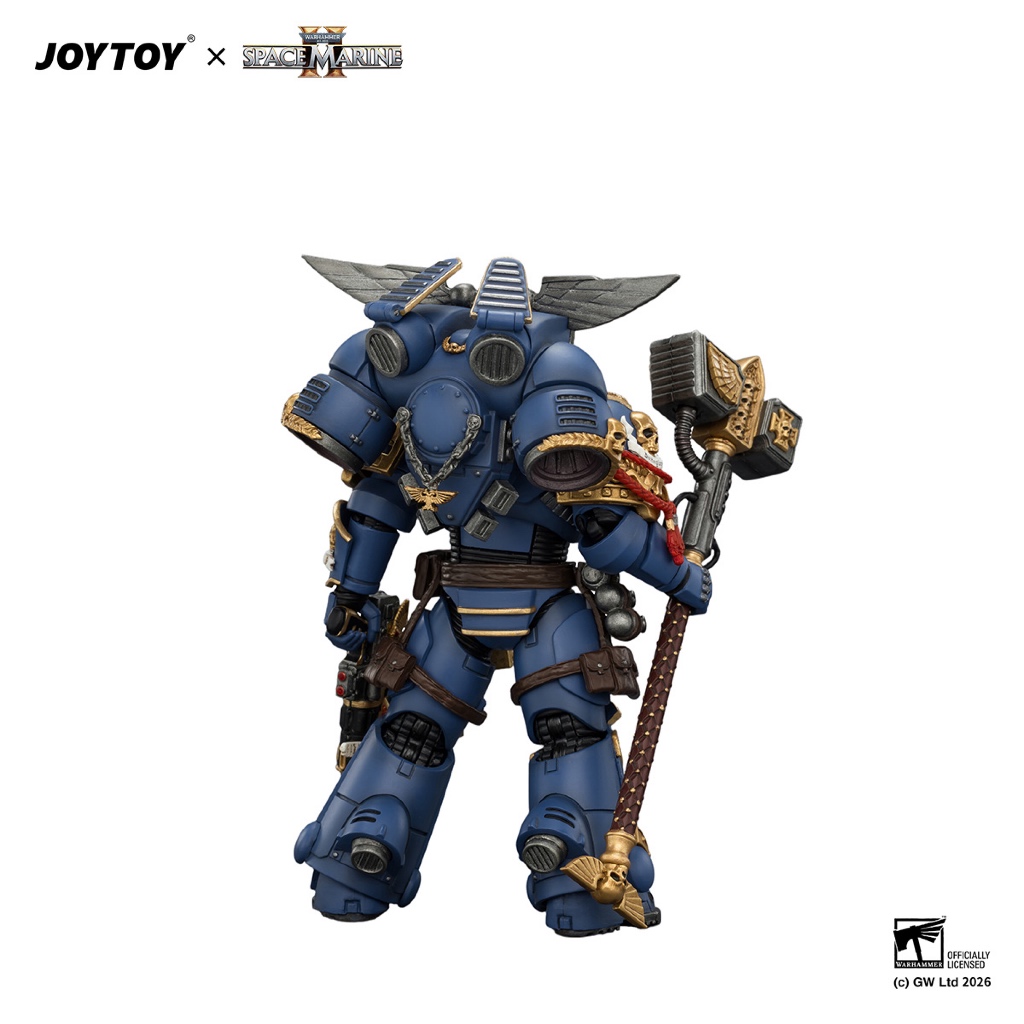 Game Edition Ultramarines Assault Intercessor with Jump Pack, Thunderhammer and Neo-volkite Pistol - view 3