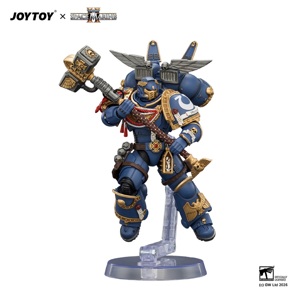 Game Edition Ultramarines Assault Intercessor with Jump Pack, Thunderhammer and Neo-volkite Pistol - view 5
