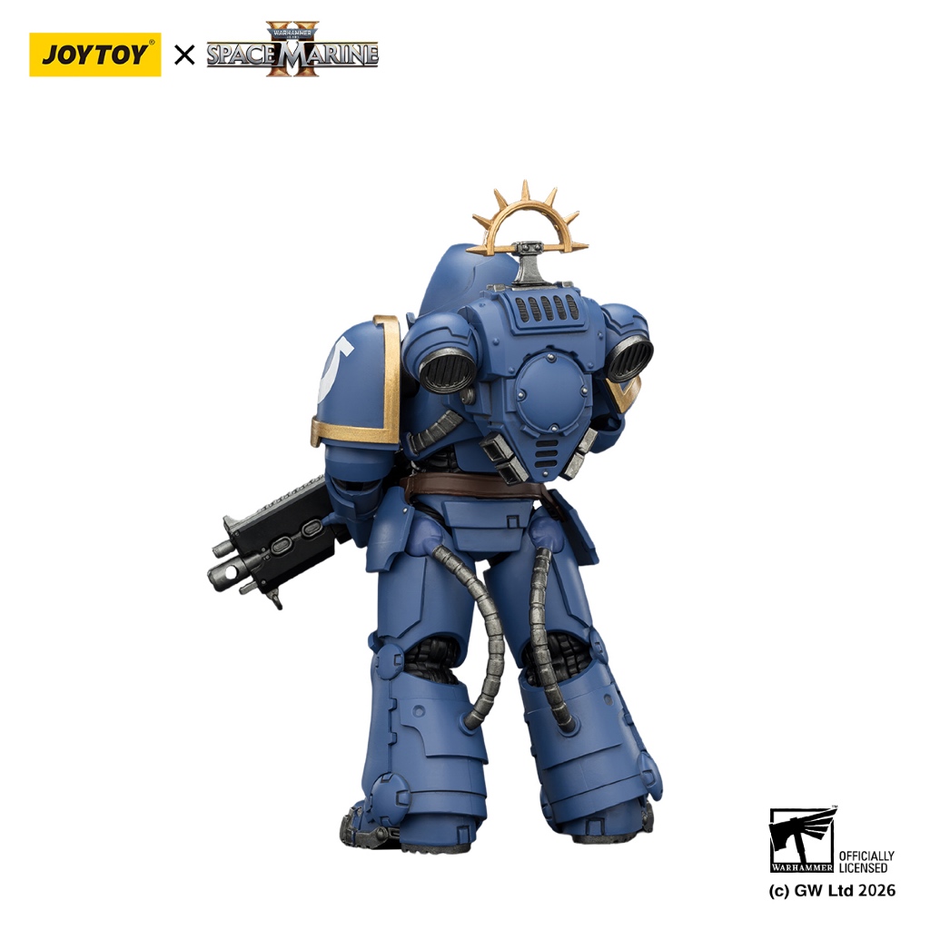 Game Edition Ultramarines Heavy Intercessor with Heavy Bolt Rifle and Bolt Pistol - view 3