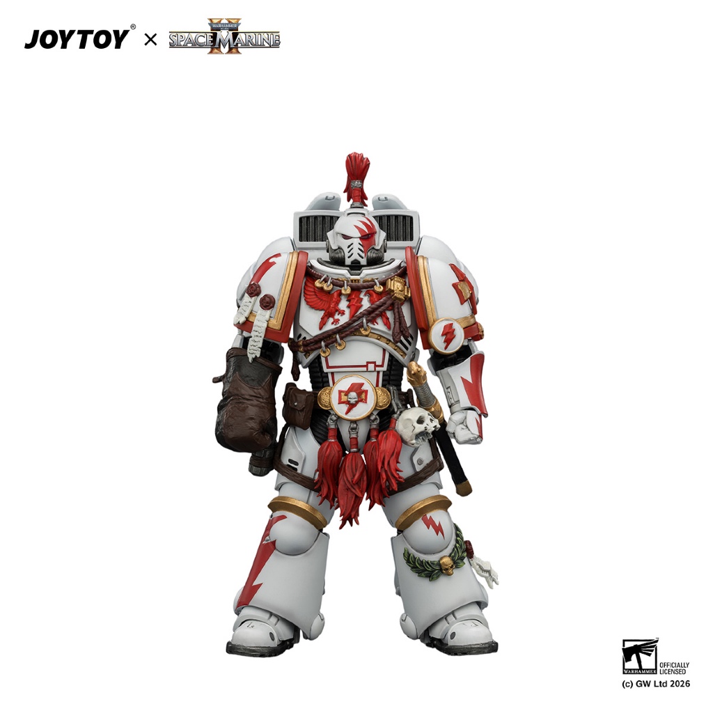 Game Edition White Scars Assault Intercessor Champion with Thunder Hammer and Bolt Pistol - view 2