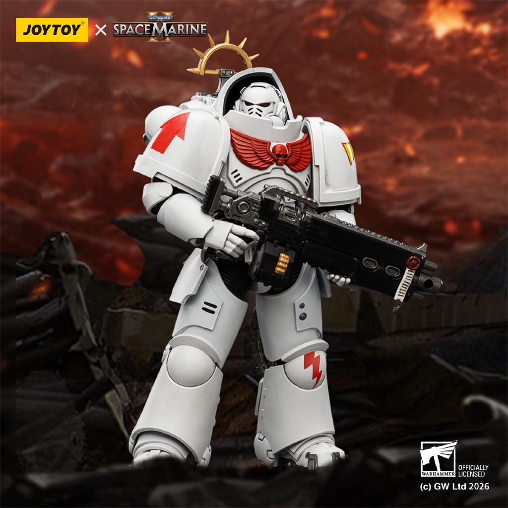 Game Edition White Scars Heavy Intercessor with Heavy Bolt Rifle and Bolt Pistol - main product image