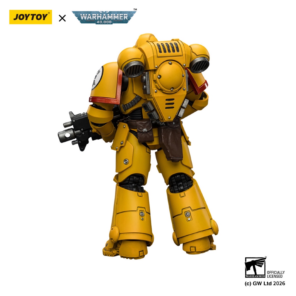 Imperial Fists Intercessor with Bolt Rifle, Bolt Pistol and Chainsword - view 4