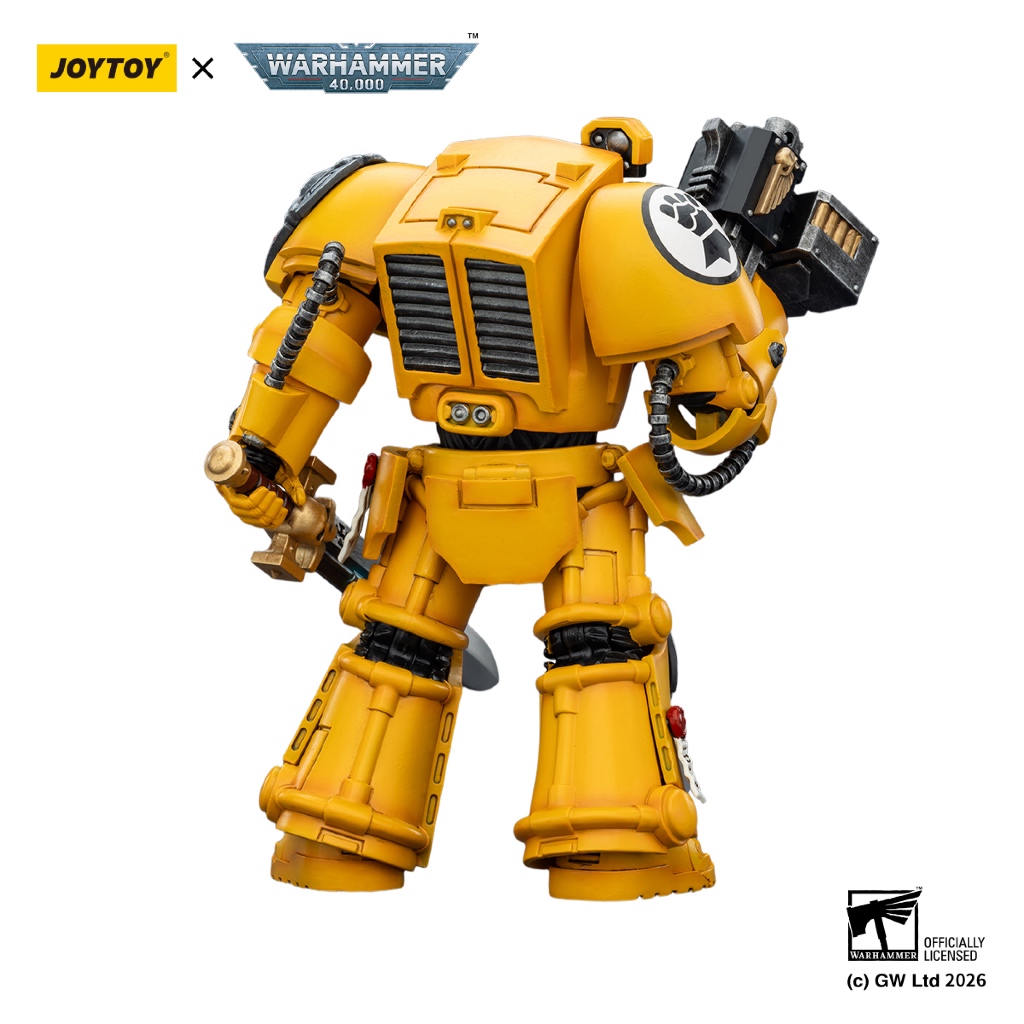 Imperial Fists Terminator 1 with Power Sword and Storm Bolter - view 3