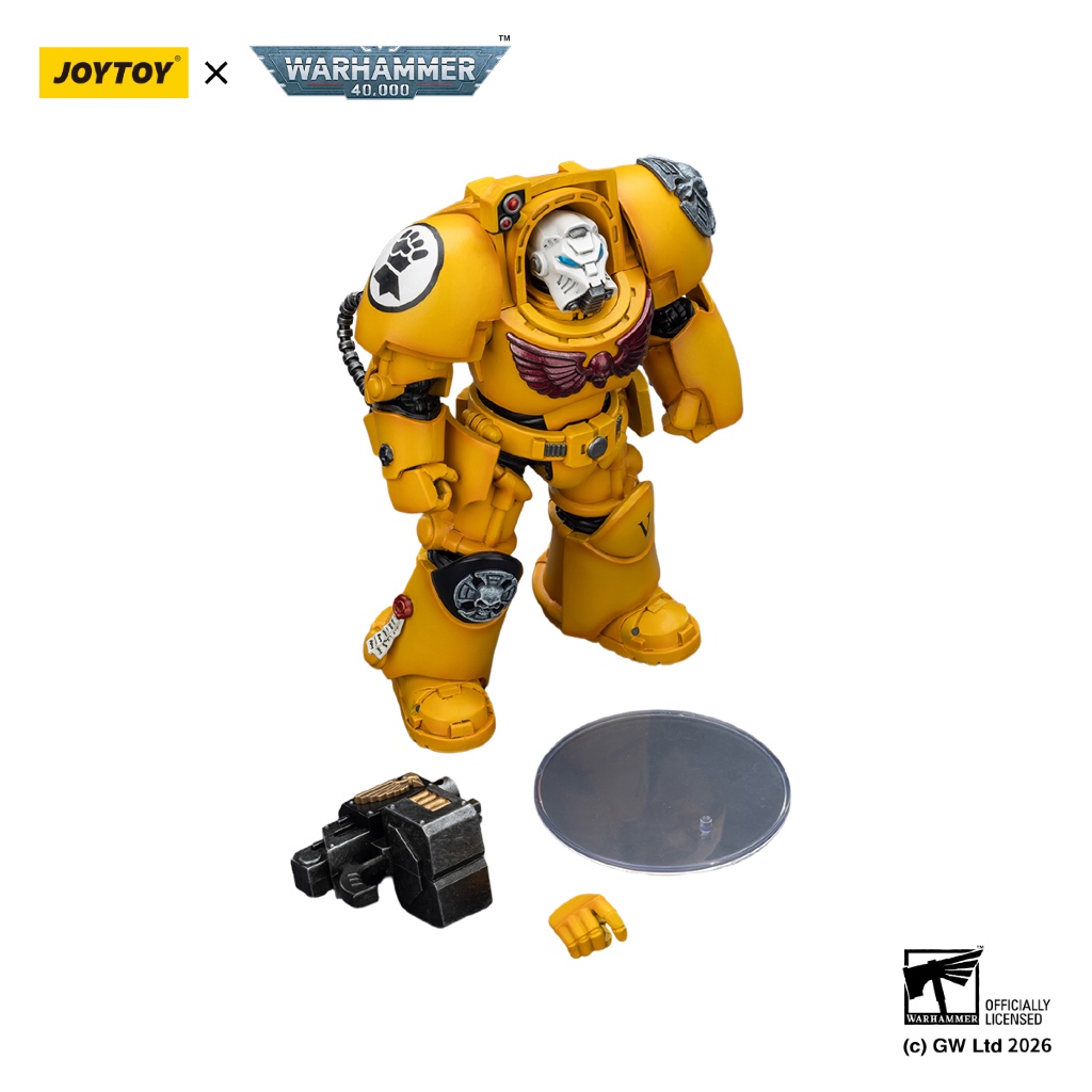Imperial Fists Terminator 2 with Power Fist and Storm Bolter - view 6