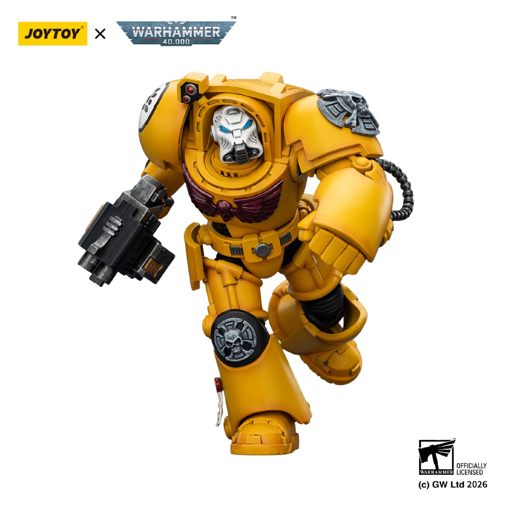 Imperial Fists Terminator 2 with Power Fist and Storm Bolter - view 4