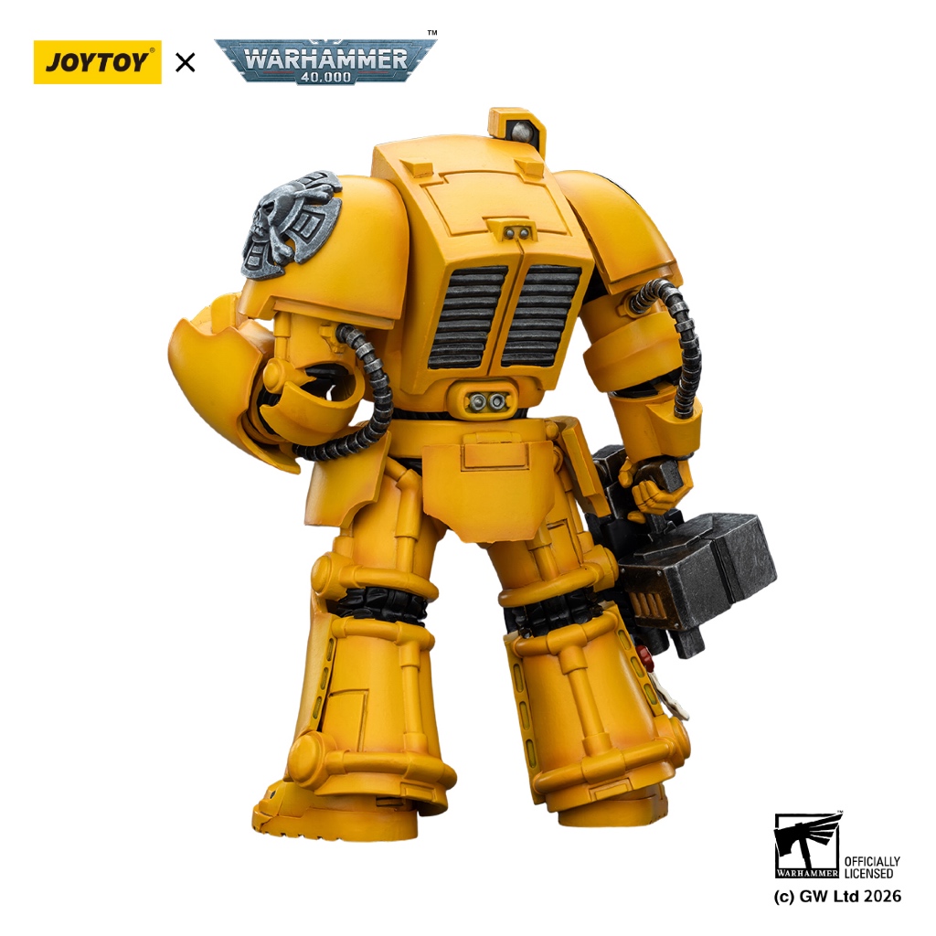 Imperial Fists Terminator 2 with Power Fist and Storm Bolter - view 3