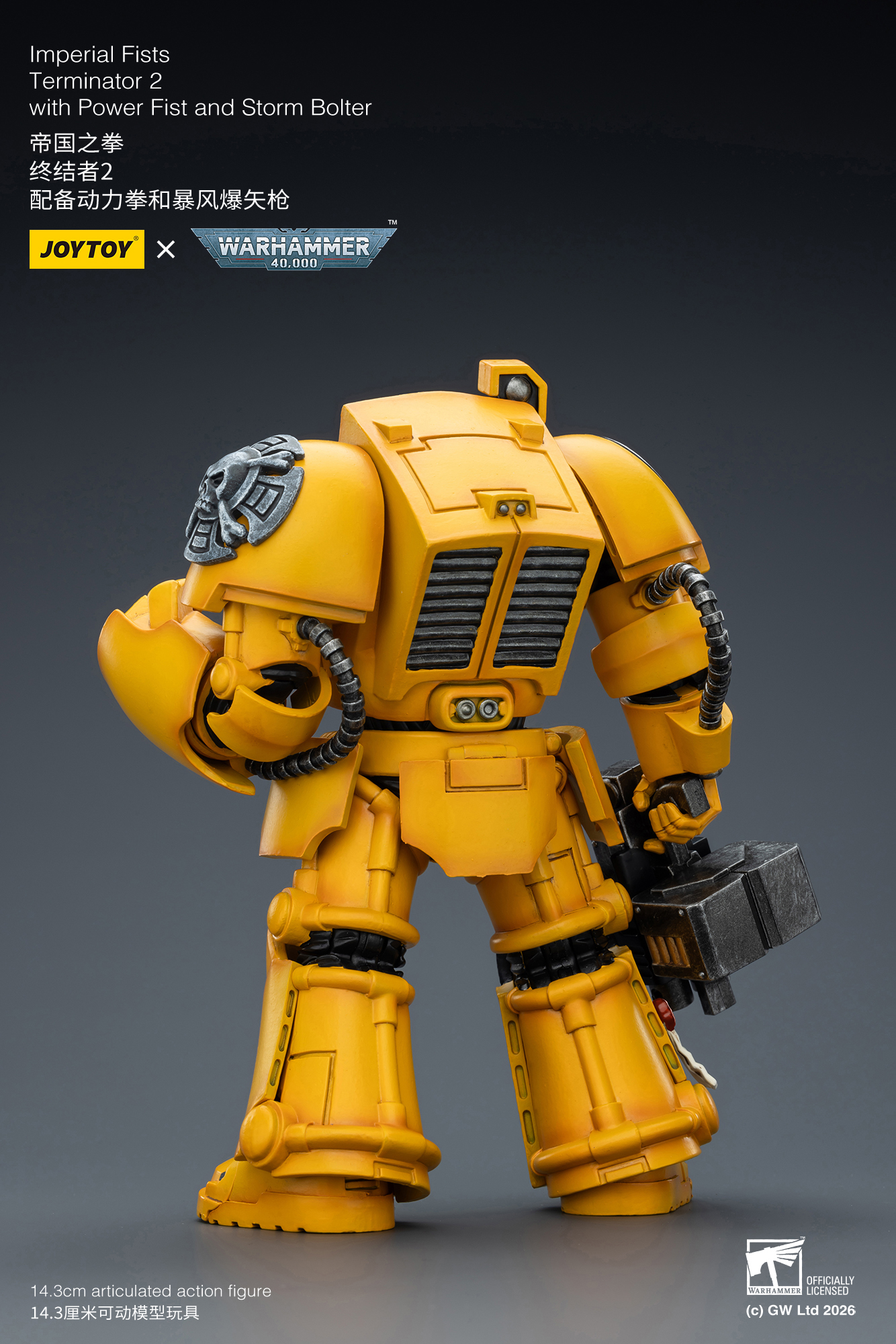 Imperial Fists Terminator 2 with Power Fist and Storm Bolter - view 10