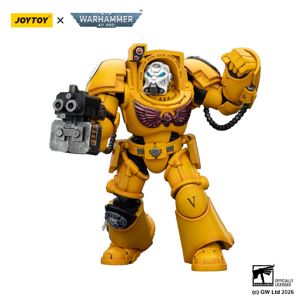 Imperial Fists Terminator 2 with Power Fist and Storm Bolter - view 5