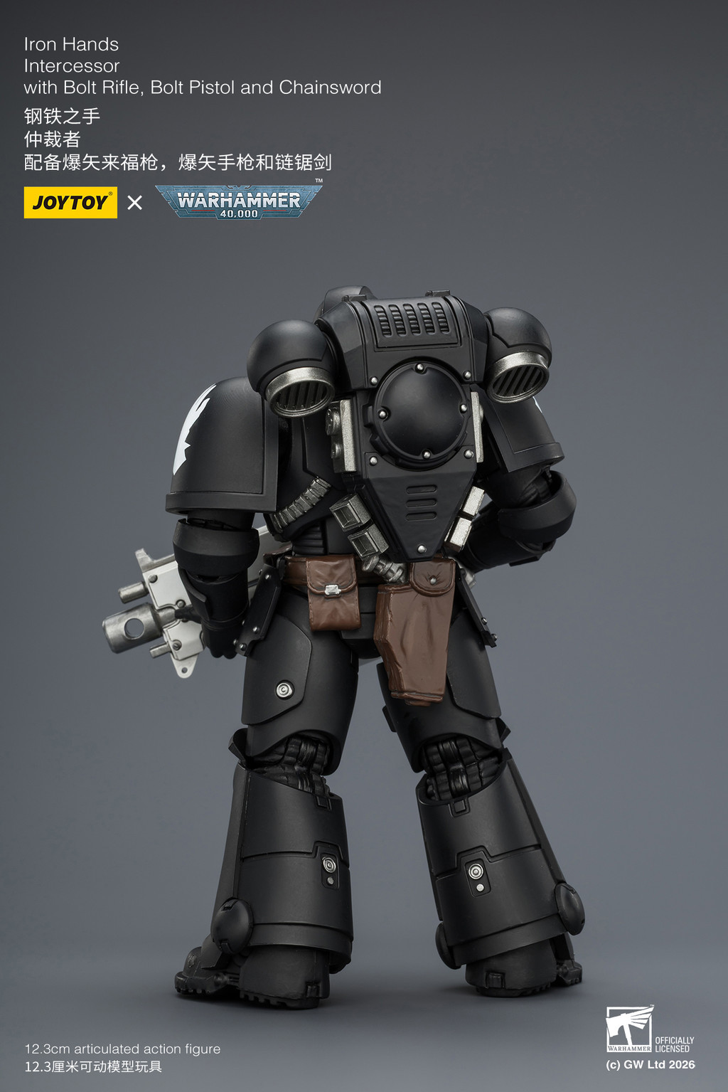 Iron Hands Intercessor with Bolt Rifle, Bolt Pistol and Chainsword - view 11