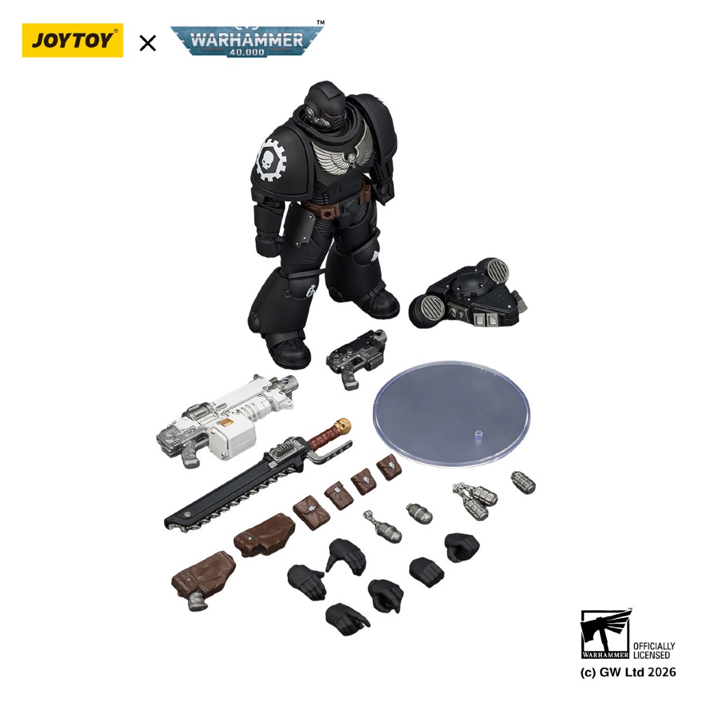 Iron Hands Intercessor with Bolt Rifle, Bolt Pistol and Chainsword - view 7