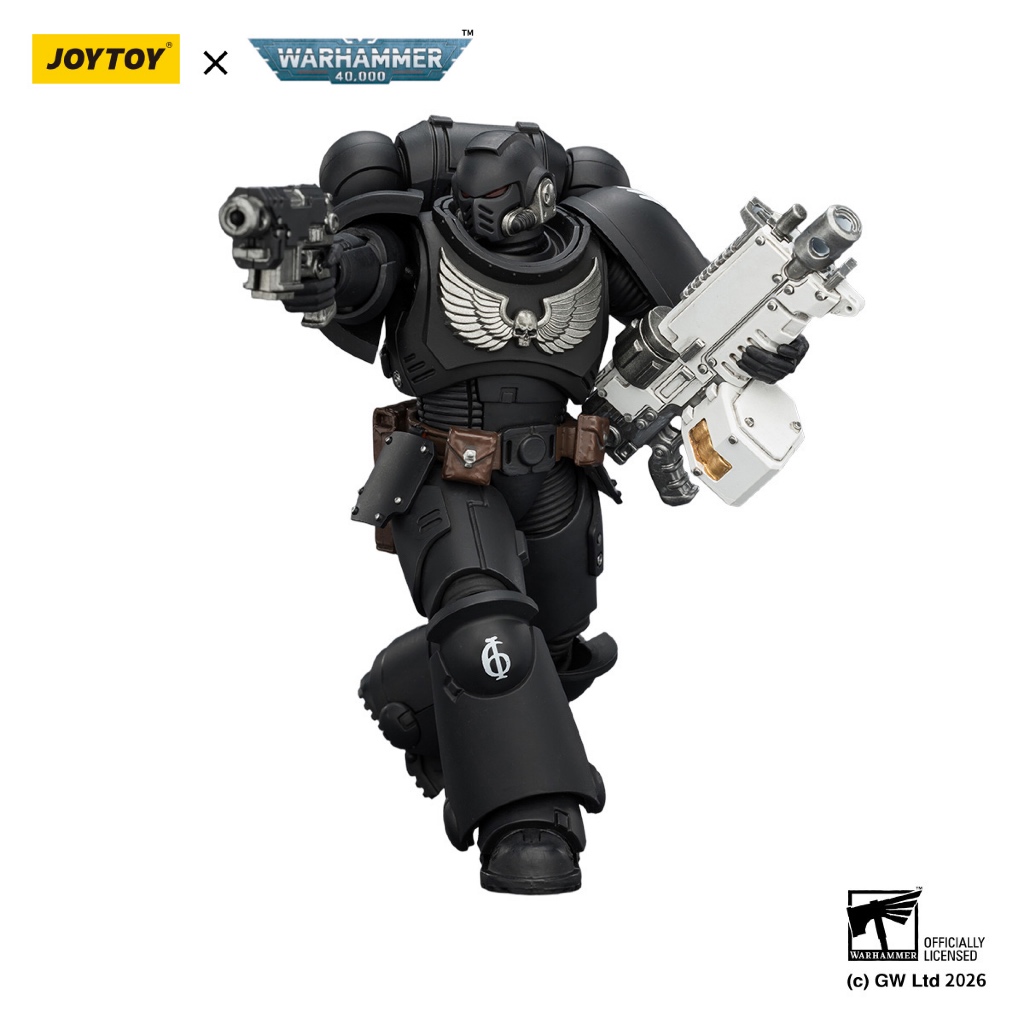 Iron Hands Intercessor with Bolt Rifle, Bolt Pistol and Chainsword - view 6