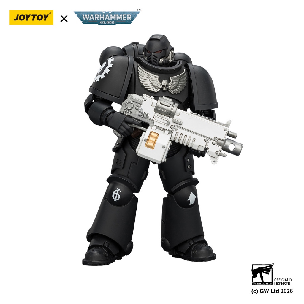 Iron Hands Intercessor with Bolt Rifle, Bolt Pistol and Chainsword - view 4