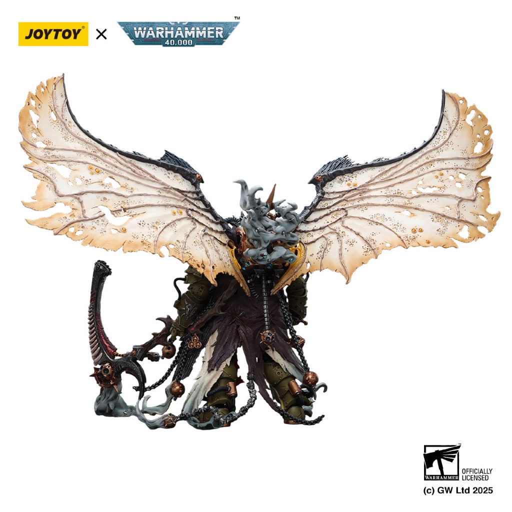 Mortarion， Daemon Primarch of Nurgle with Ancient weapons‘The Lantern' and ‘Silence' - view 2