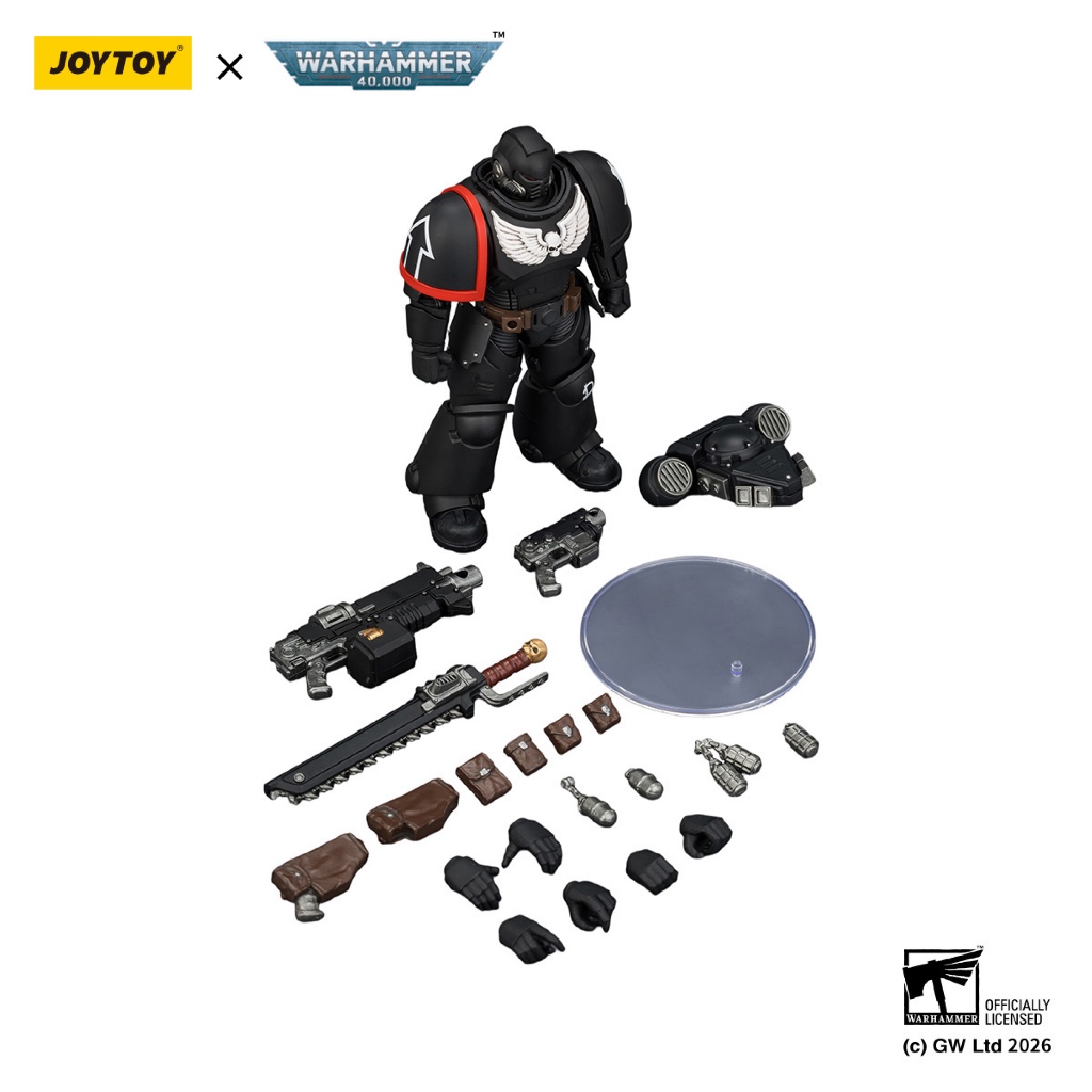 Raven Guard Intercessor with Bolt Rifle, Bolt Pistol and Chainsword - view 7
