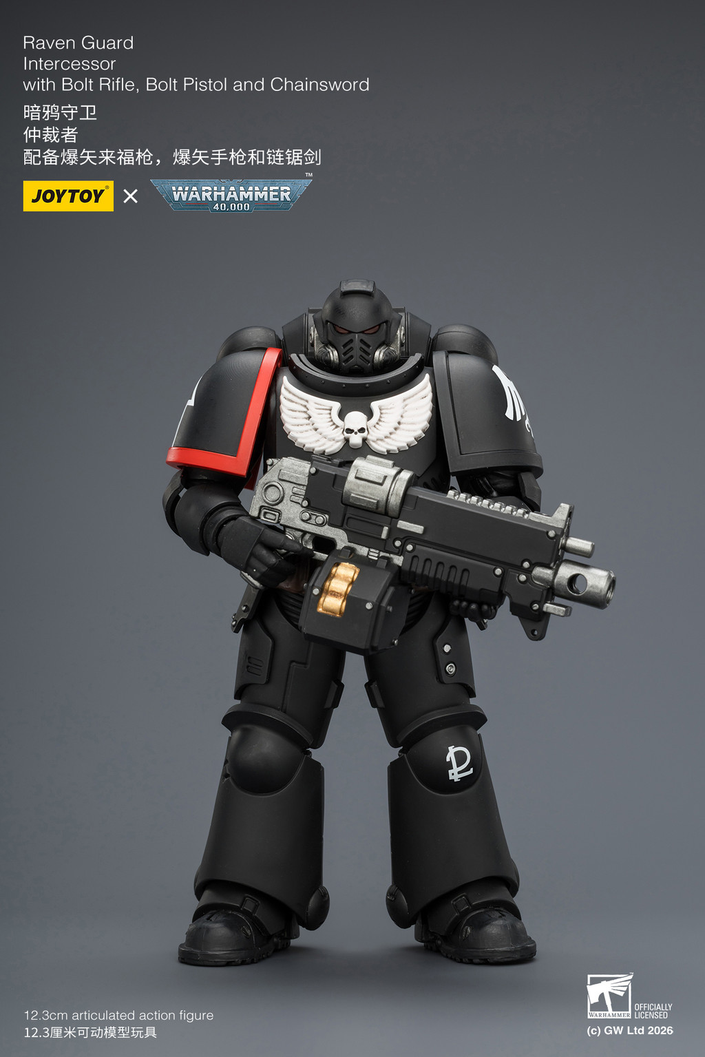 Raven Guard Intercessor with Bolt Rifle, Bolt Pistol and Chainsword - view 9