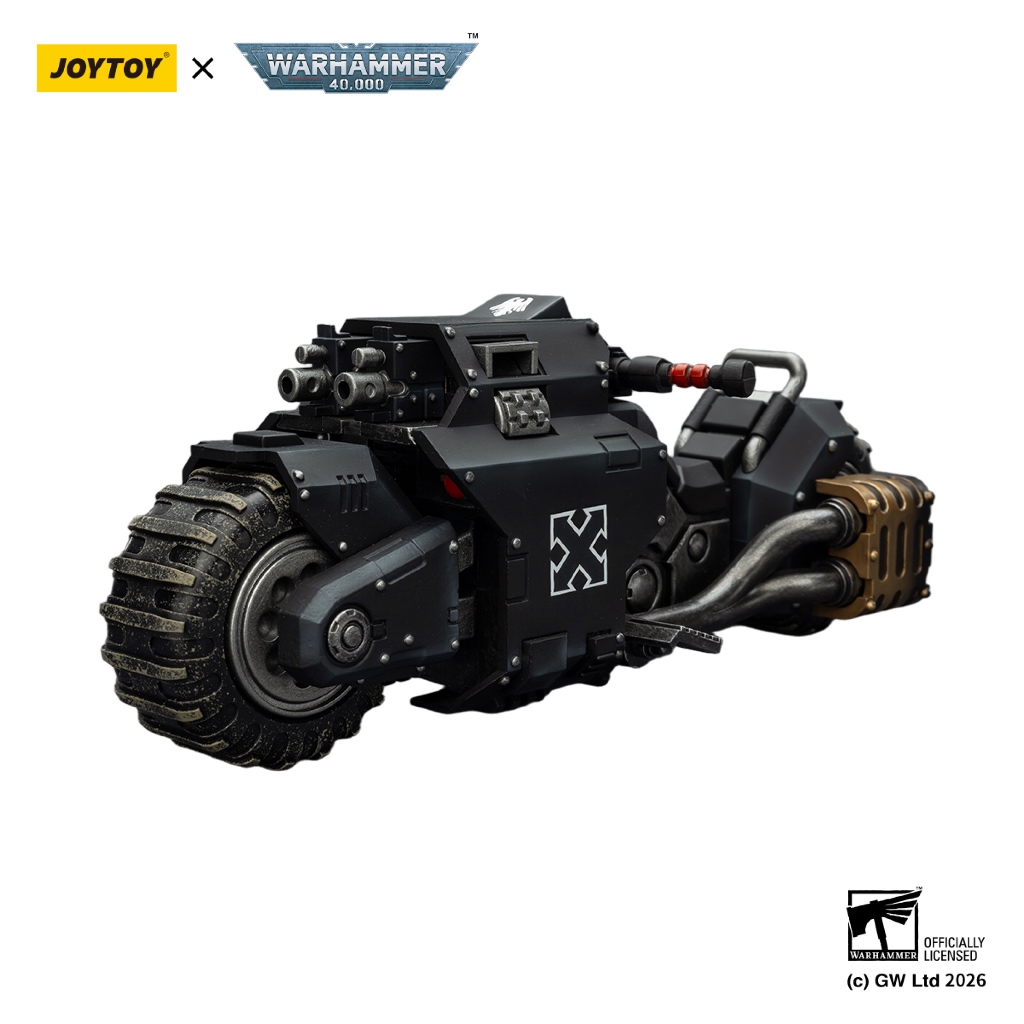 Raven Guard Raider-pattern Combat Bike with twin-linked bolt rifles - view 5