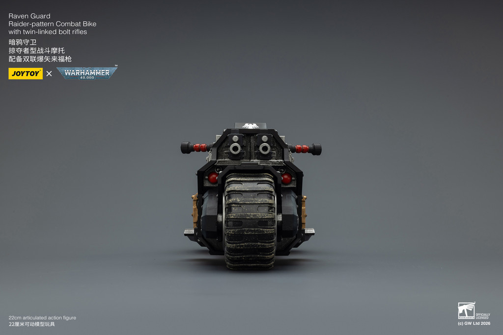 Raven Guard Raider-pattern Combat Bike with twin-linked bolt rifles - view 10