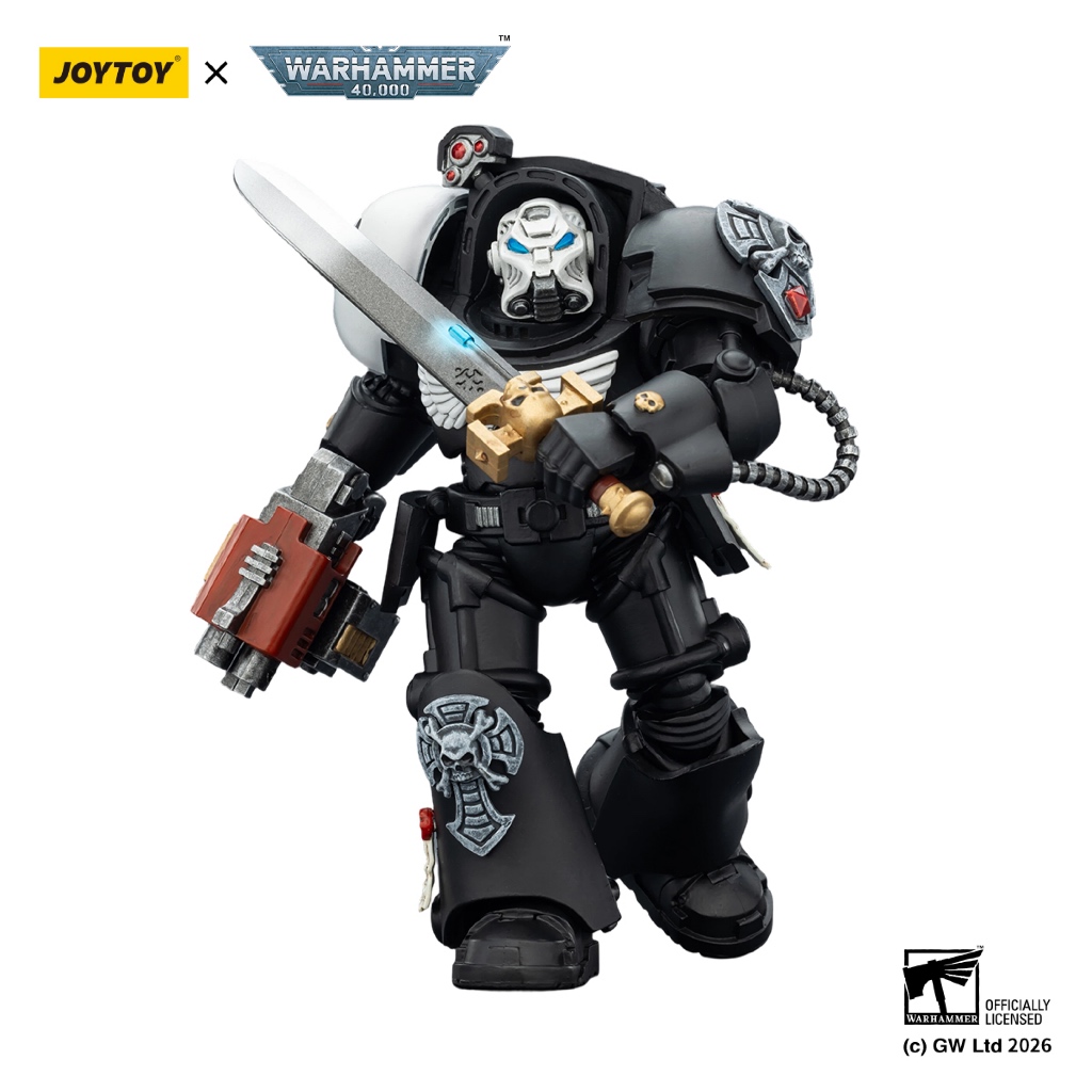 Raven Guard Terminator 1 with Power Sword and Storm Bolter - view 4