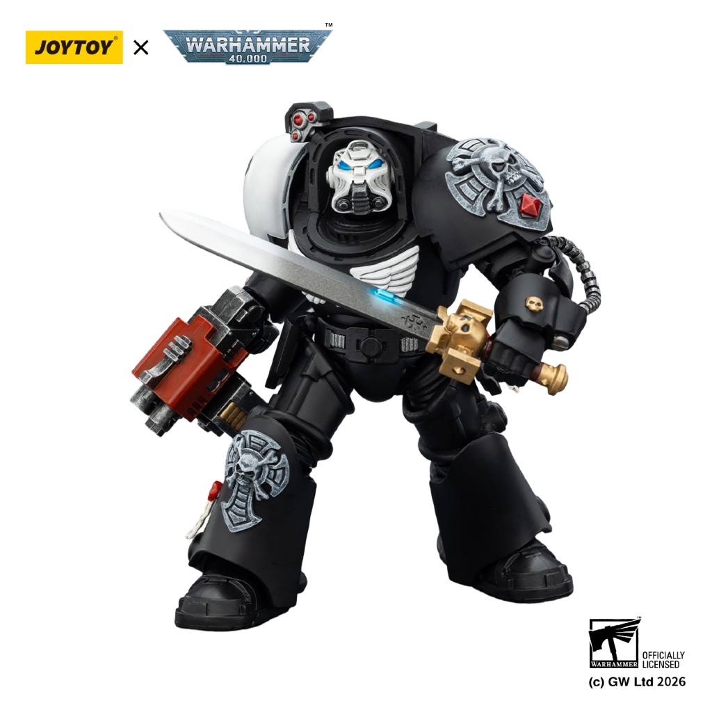 Raven Guard Terminator 1 with Power Sword and Storm Bolter - view 5