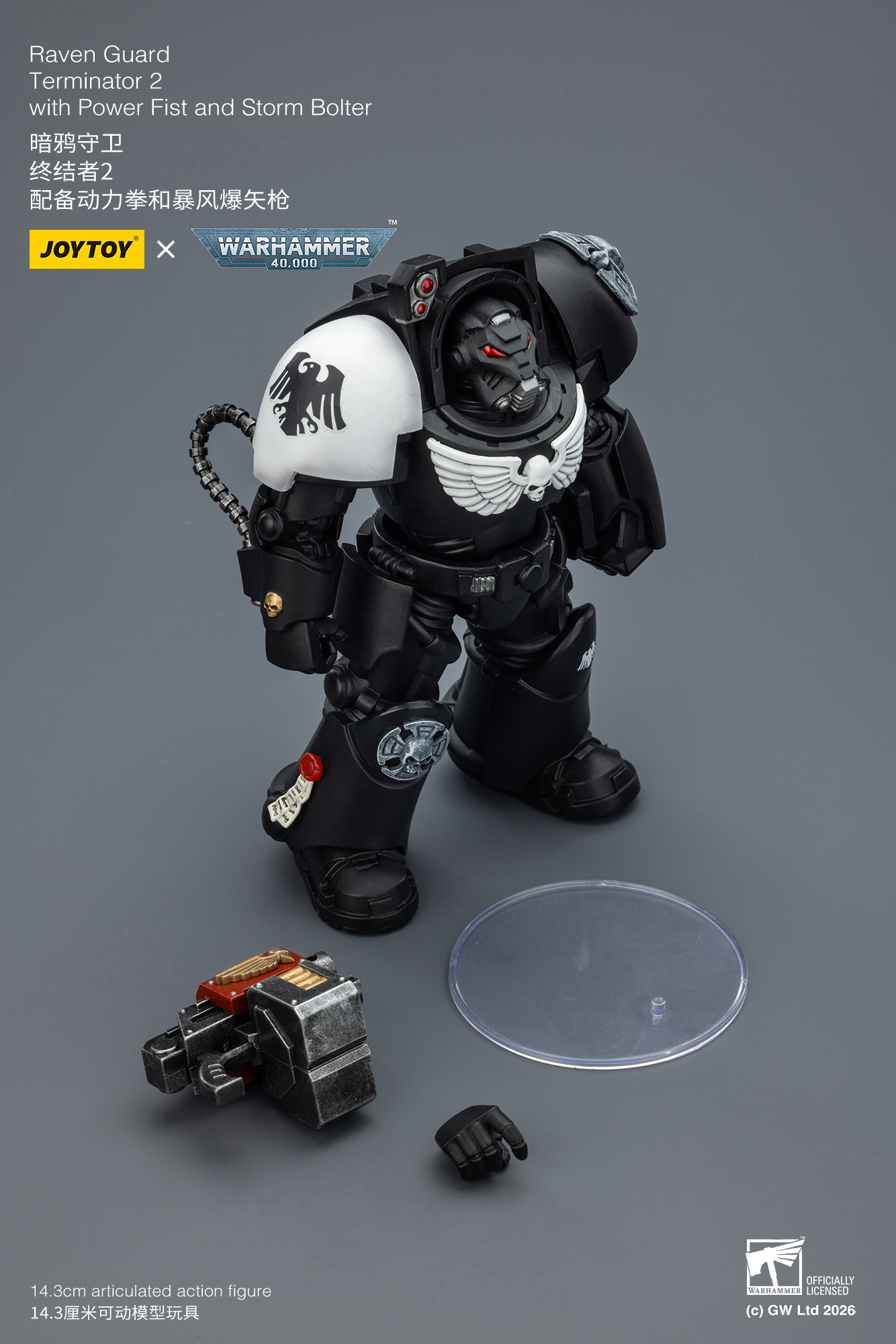 Raven Guard Terminator 2 with Power Fist and Storm Bolter - view 16