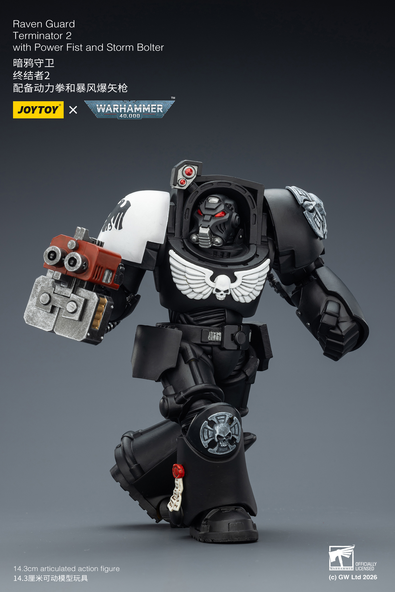 Raven Guard Terminator 2 with Power Fist and Storm Bolter - view 15