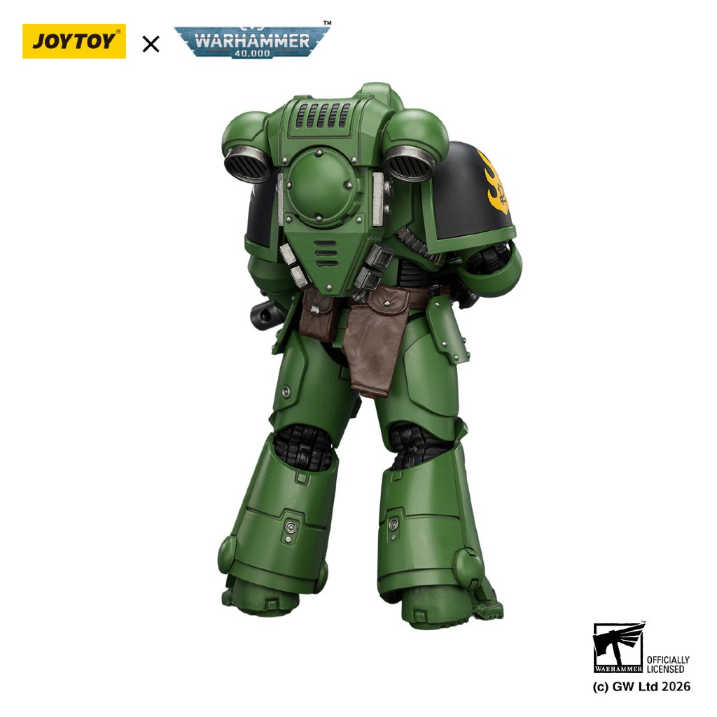 Salamanders Intercessor with Bolt Rifle, Bolt Pistol and Chainsword - view 3