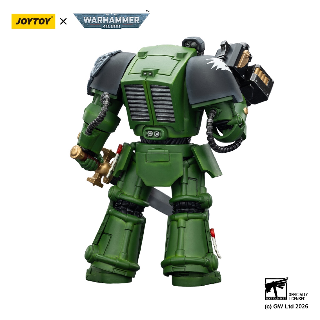 Salamanders Terminator 1 with Power Sword and Storm Bolter - view 4