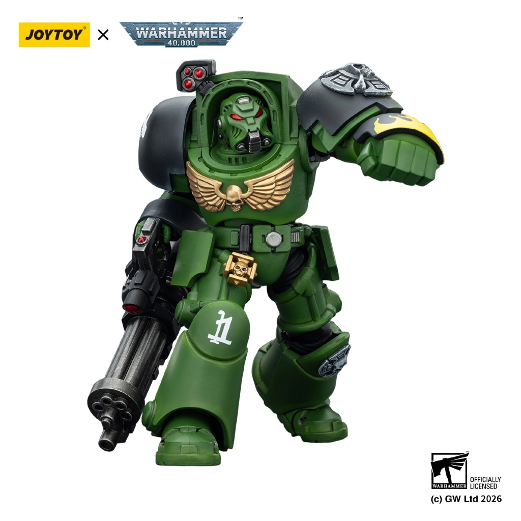 Salamanders Terminator 3 with Power Fist and Assault Cannon - view 5
