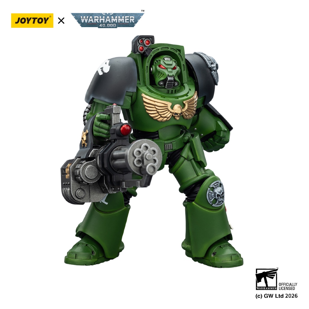 Salamanders Terminator 3 with Power Fist and Assault Cannon - view 4