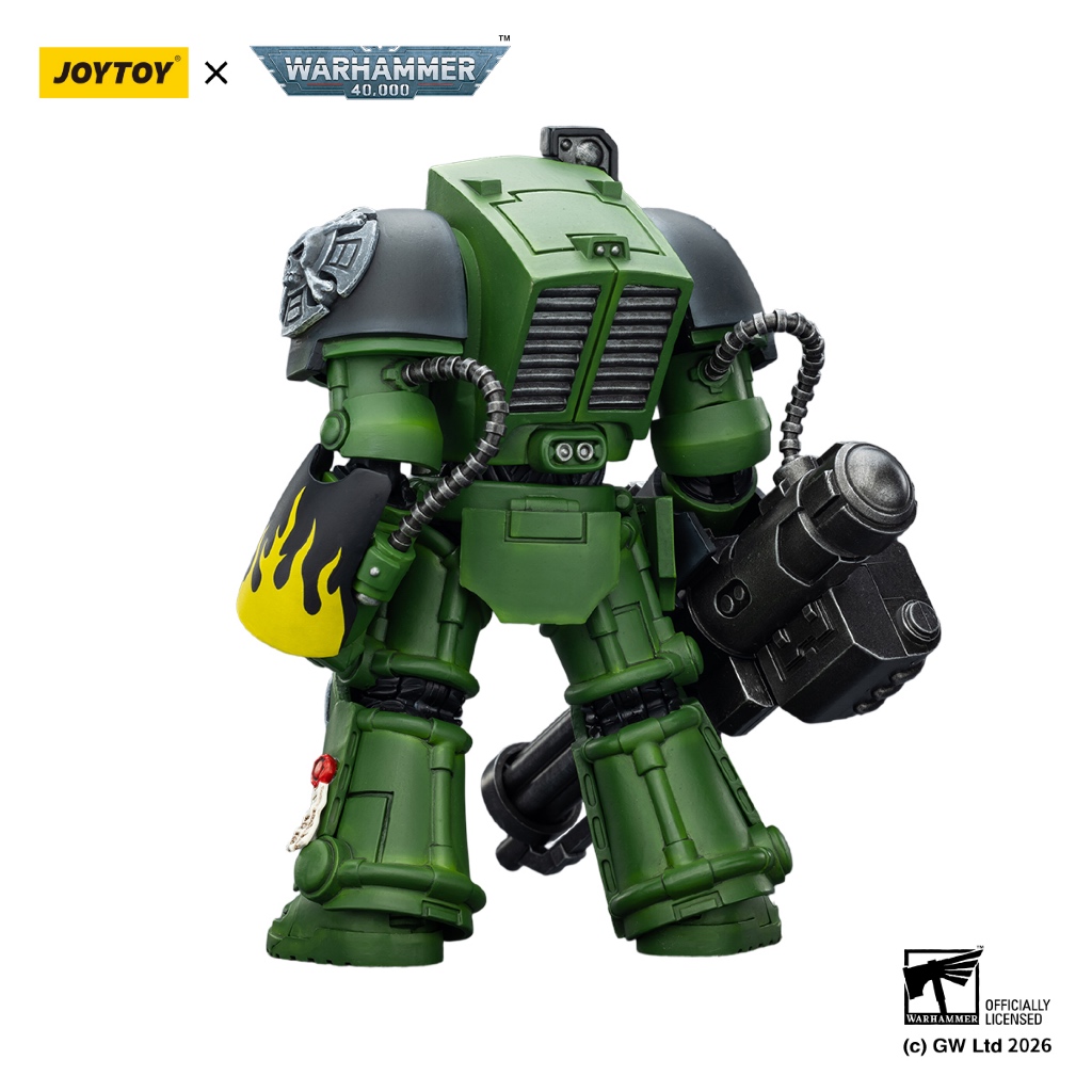 Salamanders Terminator 3 with Power Fist and Assault Cannon - view 3