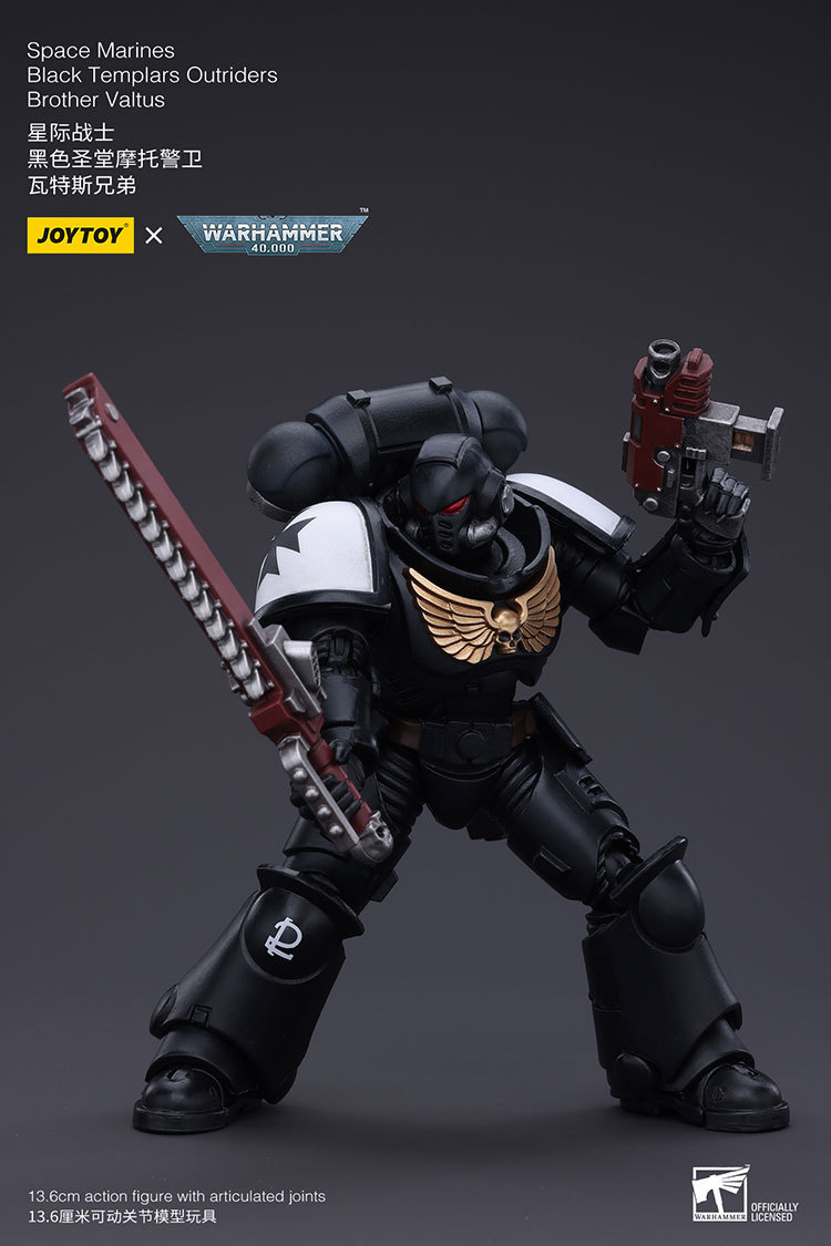 Space Marines Black Templars Outriders Brother Valtus - view 12