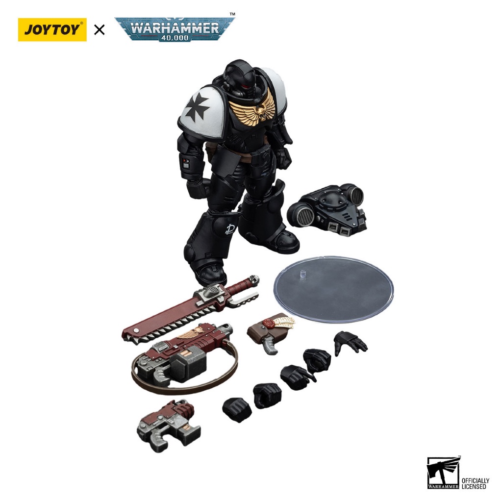 Space Marines Black Templars Outriders Brother Valtus - view 7