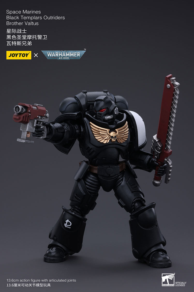 Space Marines Black Templars Outriders Brother Valtus - view 13