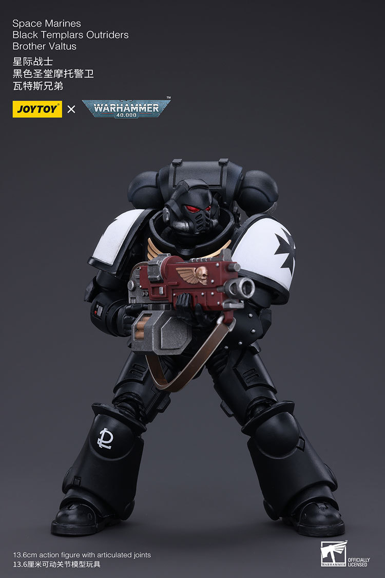 Space Marines Black Templars Outriders Brother Valtus - view 14