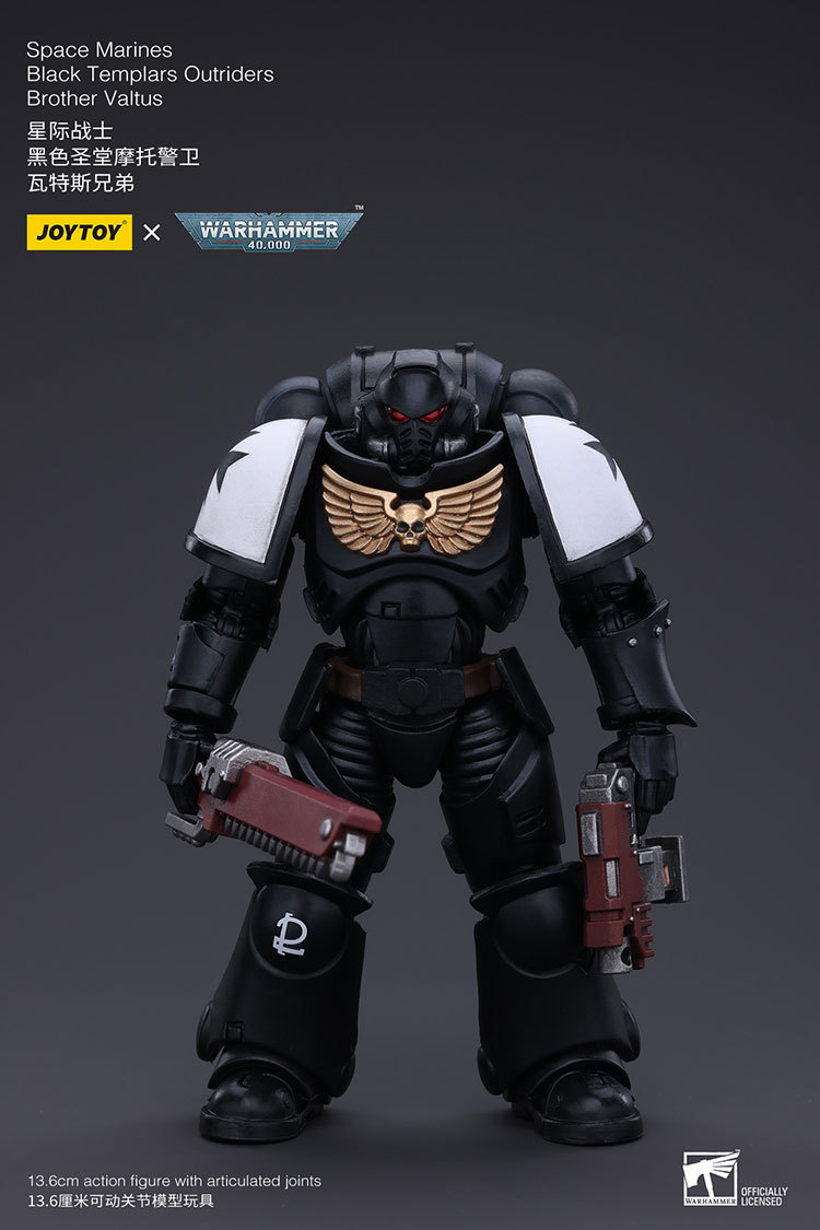 Space Marines Black Templars Outriders Brother Valtus - view 9