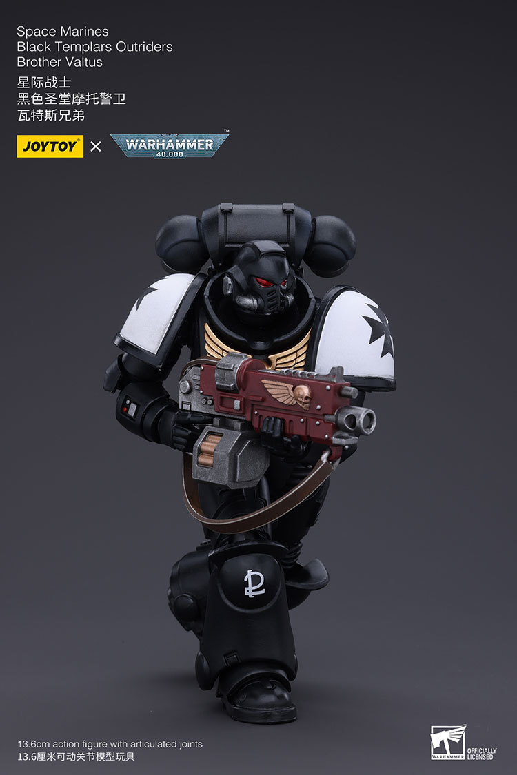 Space Marines Black Templars Outriders Brother Valtus - view 15