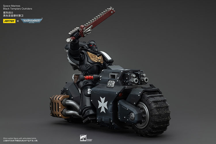Space Marines Black Templars Outriders - view 18